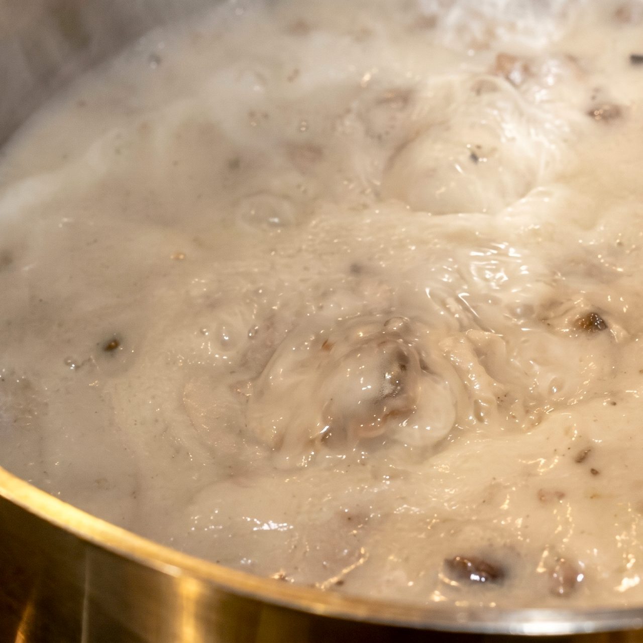 Rich & Opaque Pork Bone Broth