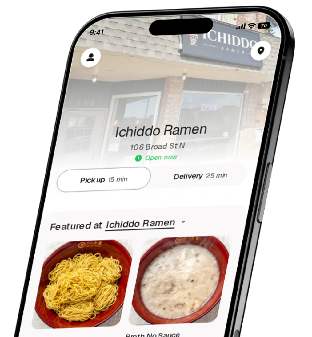 Ichiddo Ramen app preview